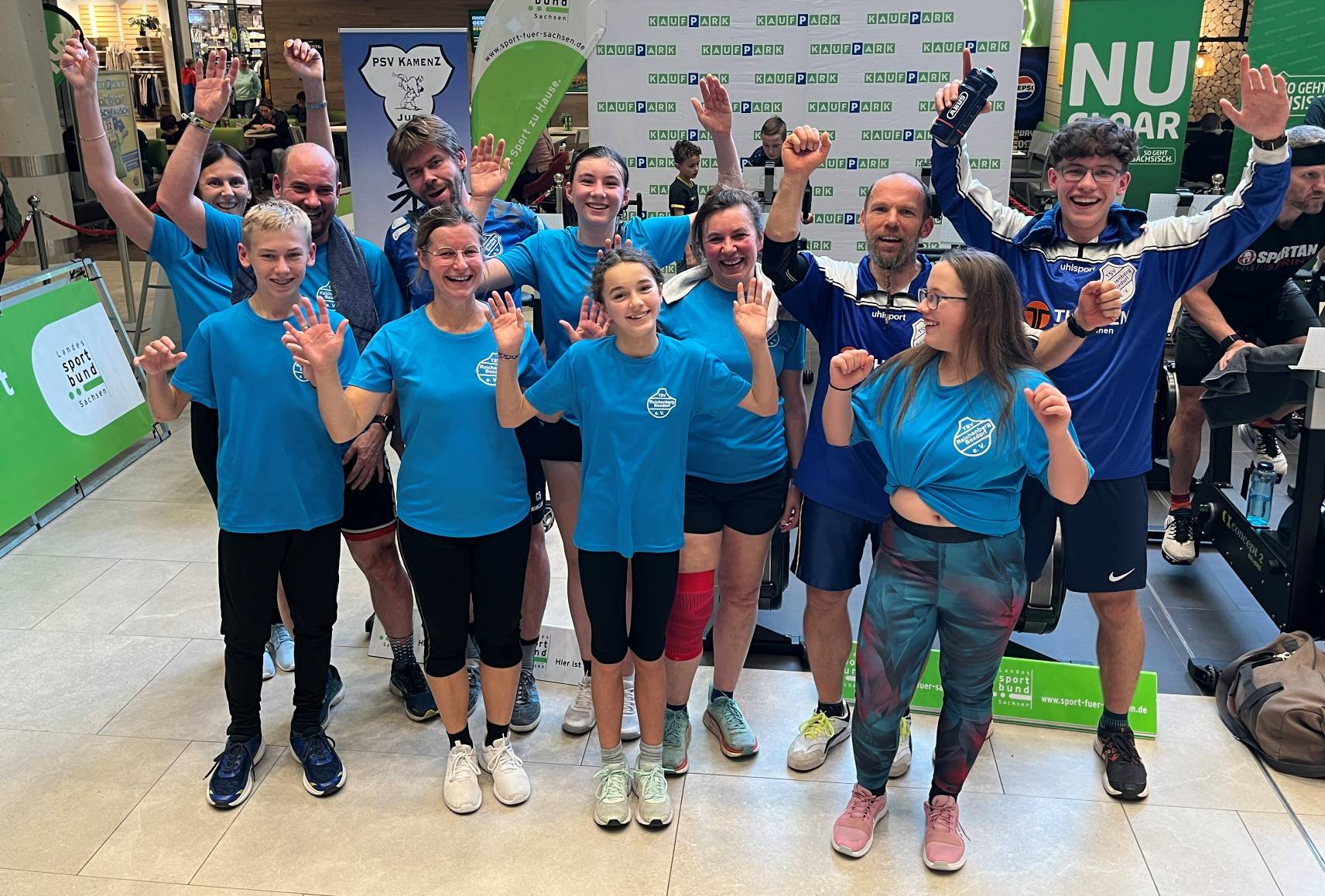 Gruppenfoto Kilometerchallenge 2025 klein